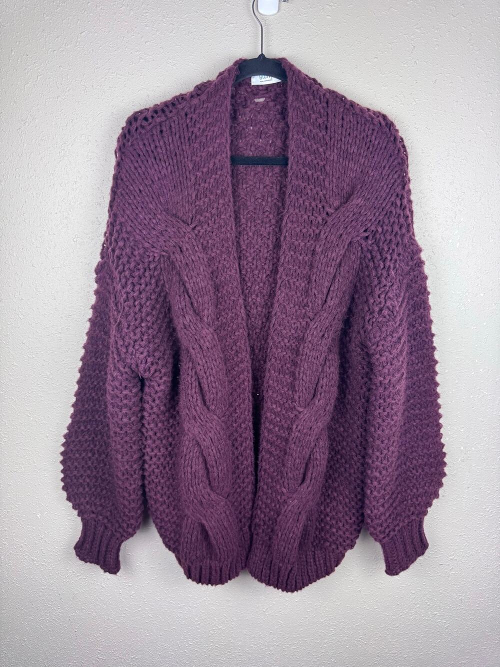 BluIvy oversized Chunky Sweater Womens Size S/M